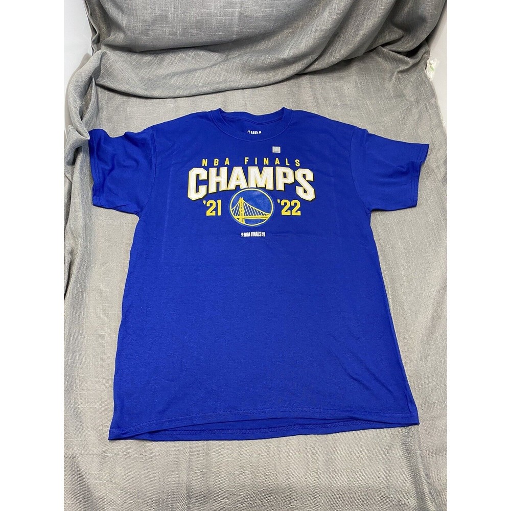 Men's NBA  Branded Royal Golden State Warriors 2022 NBA Finals Champs  Large